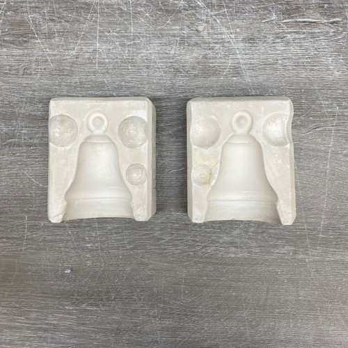 Ceramic slip casting mold bell - slip,